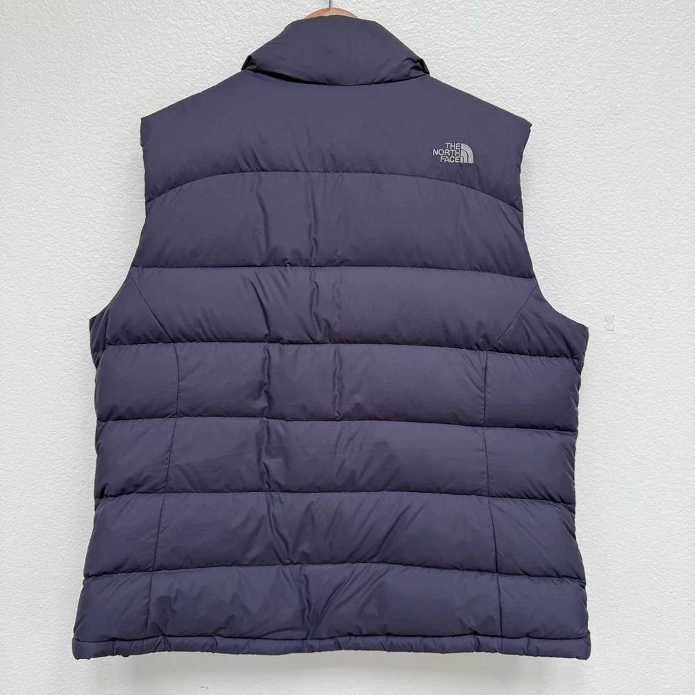 The North Face 700 Nuptse Down Puffer Vest Purple Size XXL - Picture 6 of 6